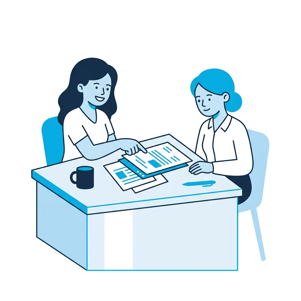 Schuldenberatung Gespräch