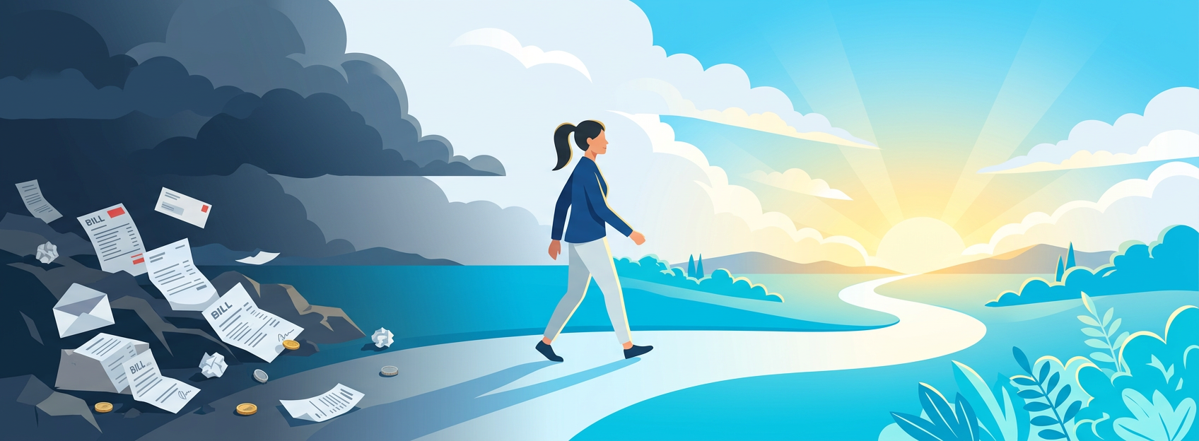 Schuldenfrei leben — der Weg in eine bessere Zukunft